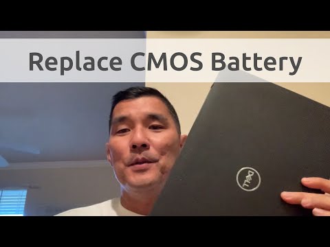 How to Replace the Motherboard (CMOS) Battery on a Dell Laptop