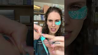 The Little Mermaid Pacifica Reusable Eye Mask!! Are they worth it?! 60 Second Esthetician Review
