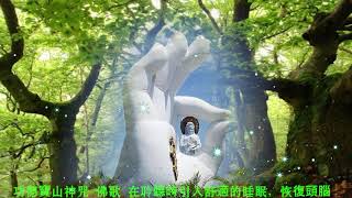 在聆聽時引入舒適的睡眠，恢復頭腦，專注2020 很淨心的音樂 聽完整個大悲咒, 整個人的心變得很清淨 能聽到這樣的音樂, 這是要很大的福報才聽的到 世上仍很多人沒這個福報聽到這樣的妙音
