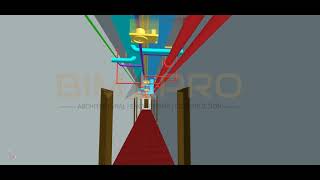 BIM MEP-FP 3D Walkthrough During BIM Coordination