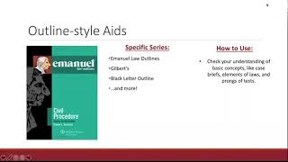 Study Aids Part 3: Outline-style