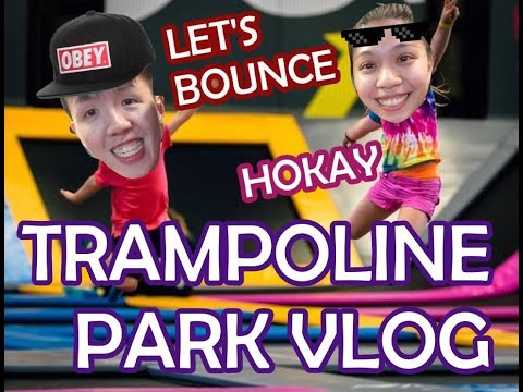 VLOG: Trying out Bounce Singapore XPark | Trampoline Park