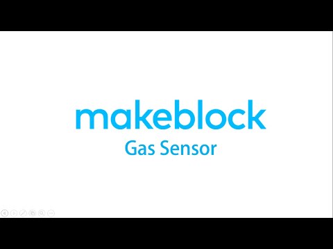 Gas Sensor dengan Makeblock