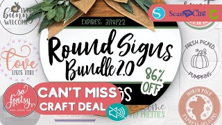 Best of Round Sign SVG Designs from So Fontsy!
