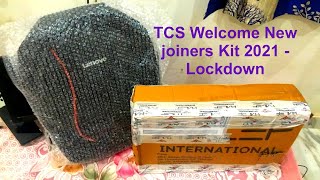 TCSWelcomeKitLockdown  # TCS Welcome Kit Joiners 2021 (Lockdown)  # TCS JOINING KIT UNBOXING