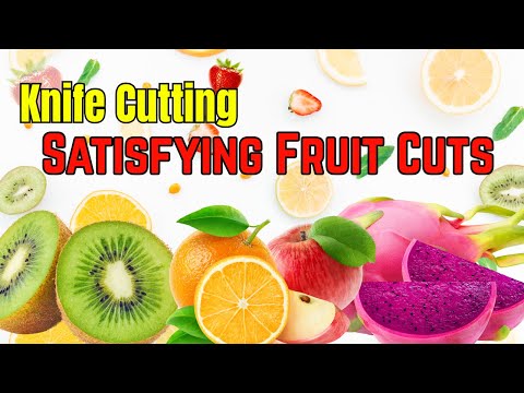 Ultimate ASMR Fruit Slicing | Relaxing Knife Cutting Sounds with 5 Fresh Fruits