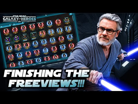 SWGOH History: Today We Finish 1224 Free Roster Reviews in 2025!!!