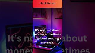 Cyber Security Hacktivism #cybersecurity  #cyberadvocate #cyber