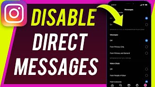 How to Disable DMs on Instagram