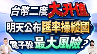 郭哲榮分析師【台幣二度大升值 明天公布匯率操縱國 電子股最大風險?】2025.05.15