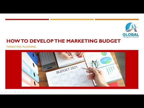 How to Develop the Marketing Budget