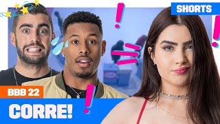 Brothers CORREM e Jade GRITA na Prova do Líder | BBB22 | #Shorts | Humor Multishow