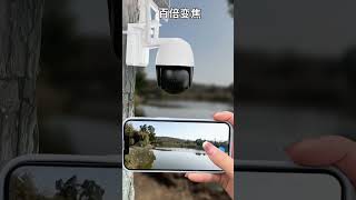 太阳能4G监控 手机远程 家用室外 夜视360全景双向对讲户外太阳能监控 无线无网户外监控摄像头 360度监控摄像头
