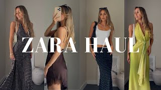 NEW IN ZARA HAUL | SUMMER STAPLES & SALE FINDS | 2025