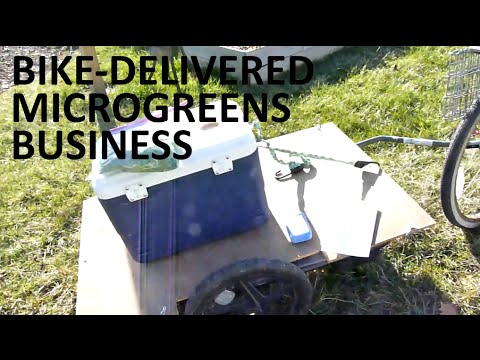 Microgreens  - bike-delivered residential subscription business