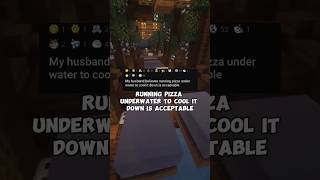 Running Pizza under the water to cool it down 🥺#reddit #redditstories #redditmemes
