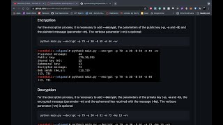 Cryptography and Information Security - ElGamal Cryptosystem and Variants