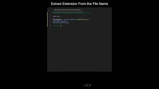 Extract Extension From the File Name in Python | Python Examples | Python Coding Tutorial |Interview