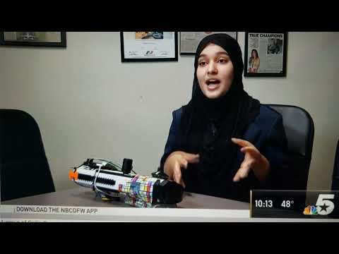 NBC-5 report on Secure Gun innovated by our innovators of DiscoverSTEM Innovation Program