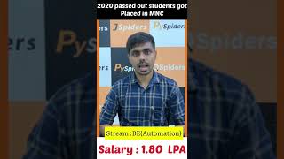 Video Testimonial by KRISHNA KASHID | PLACED IN 2023 | QSPIDERS THANE