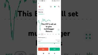 This ETF is all set to give high returns #etfinvesting #investment #retailinvestors #etf #nivesh