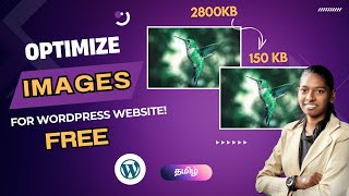 🚀 Free WordPress Image Optimization Plugin 2025 | Wordpress image optimization  #tamil