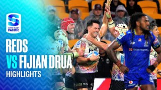 HIGHLIGHTS | Reds v Drua | Round 16, 2025