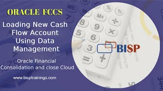 Oracle FCCs Loading New Cash Flow Account Using Data Management | FCCs Consultants | FCCs Resume