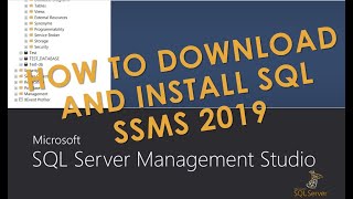 How to Download and Install  SQL Server Management Studio 2019 #shorts