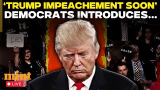 US Congress LIVE | 'President Trump's Impeachment..' Democrats BLASTS US House | Tariffs | Epstein