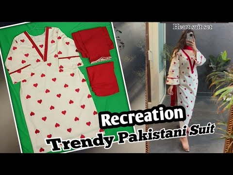 Trendy Pakistani Suit | New Design Suit | Instagram Viral Suit