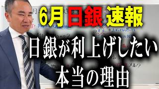 【6月速報据え置き】日銀が利上げしたがる理由と今後の住宅ローン金利【なぜ変動金利は上がる？】