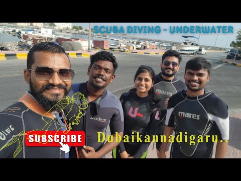 Scuba Diving -UnderWater -ಸಮುದ್ರದ ಒಳಗಿನ ಪ್ರಪಂಚ॥ Dubai # Fujairah # Dubai Kannadigaru