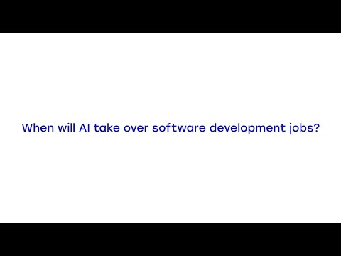 When Will AI Take Over Software Development Jobs? | Helmes