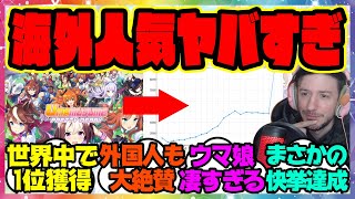 『ウマ娘の海外での評価凄すぎる…外国人にこんなに人気ってマジ！？トレンド入りで同時接続数も過去最高更新』に対するみんなの反応集 まとめ ウマ娘プリティーダービー レイミン