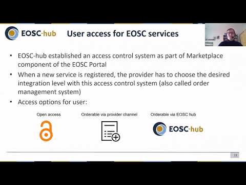 EOSC Portal orders - The user and provider perspectives
