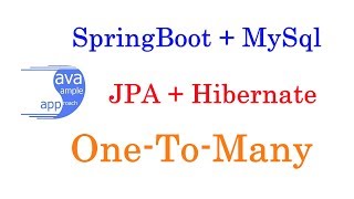 How to configure Spring JPA One to Many Relationship – SpringBoot