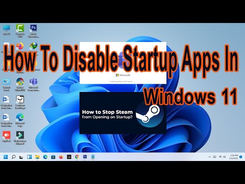 How To Disable Startup App On Windows 11