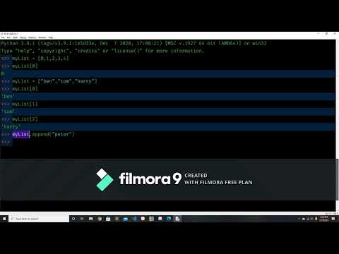 Python Beginner's Guide Part 02 - List/Arrays in Python