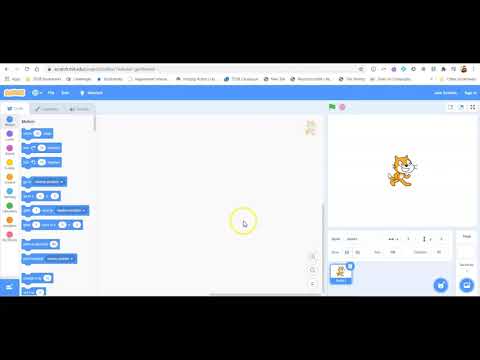 Working With Sprites in SCRATCH