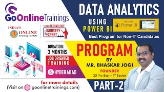 Data Analytics with Power BI Part 2 Demo Series!