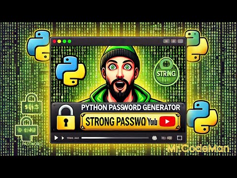 🔥 Create a Strong Random Password Generator in Python – Full Tutorial!