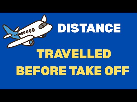 How Far Does a Plane Travel Before Takeoff? | Physics Motion Problem Explained