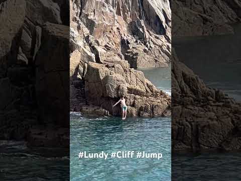#Lundy #Cliff #Jump - spectacular!