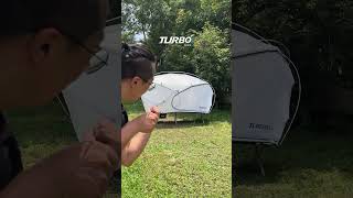 機車露營，單人行軍床帳篷。新品開發！ | Turbo Tent x 單人露營