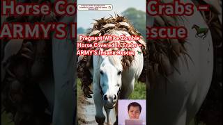 Pregnant White Zombie Horse Covered in Crabs – ARMY'S Insane Rescue 🐎 #epicrescue #animals #rescue