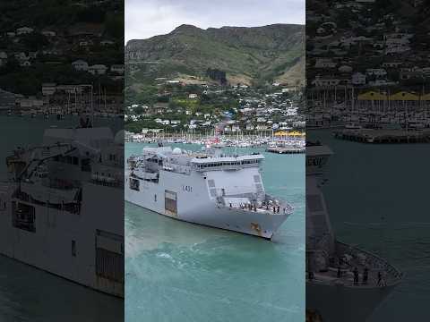 HMNZS Canterbury visits Lyttelton | Royal New Zealand Navy