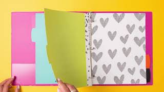 Introducing the Avery® + Amy Tangerine® Fashion Dividers in Rainbow Vibes