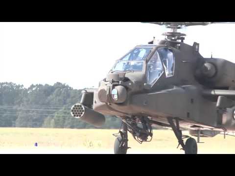 美國陸軍AH-64戰鬥直升機訓練