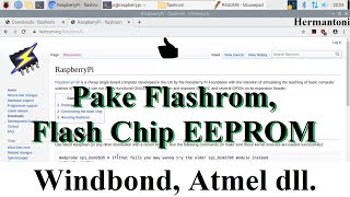 Install Flashrom Raspberry Pi dan setting spi